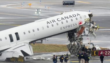 Flight attendant thrown from plane survives NY crash