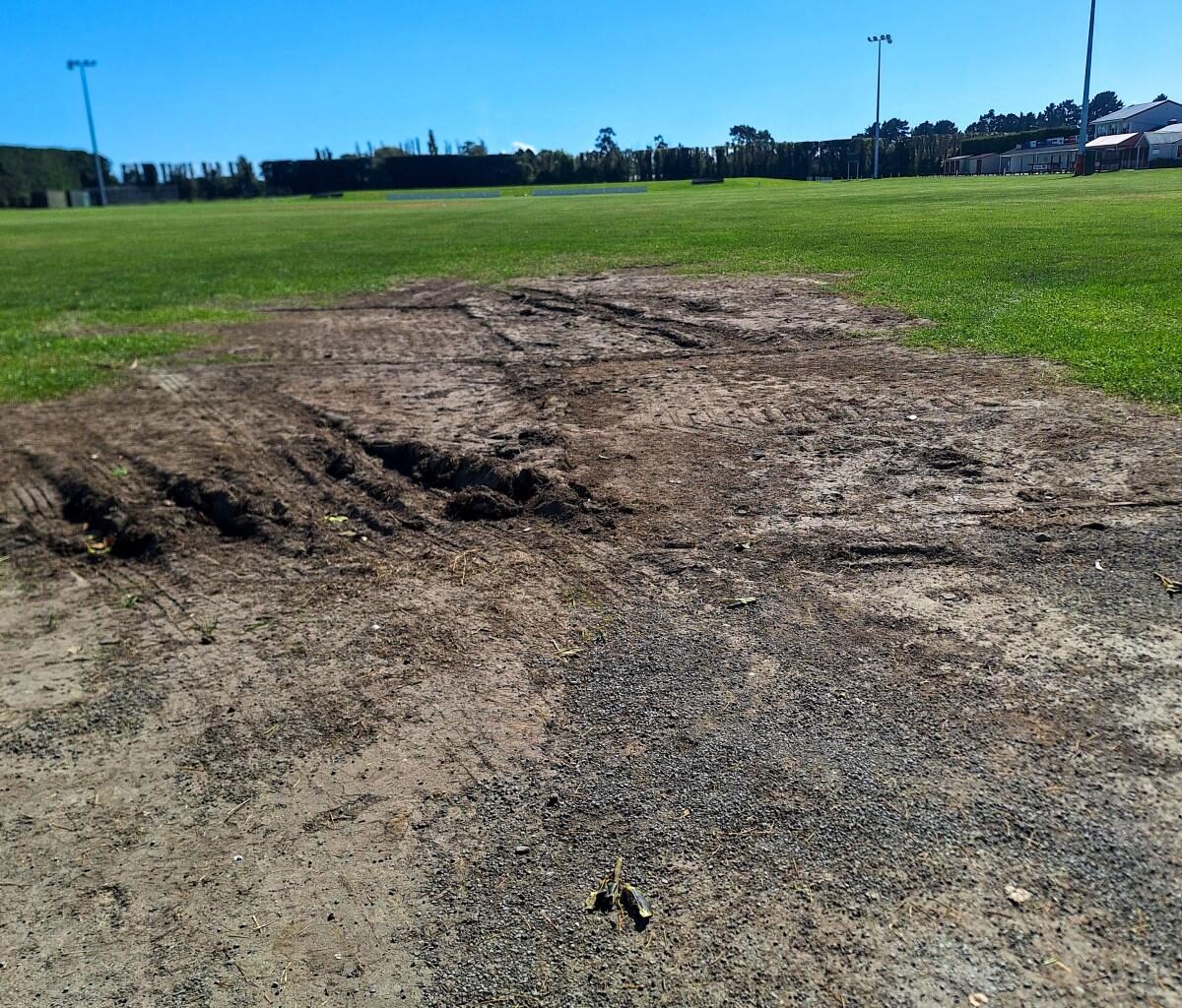 Work under way at Canterbury domain to repair concert damage