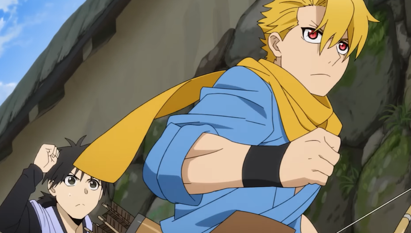 Two children run away from something while looking worried in Daemons of the Shadow Realm