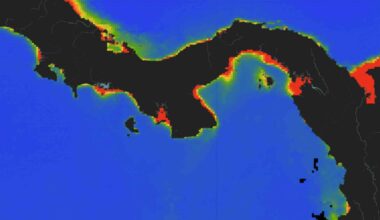 The "ocean's breath" off the coast of Panama has disappeared