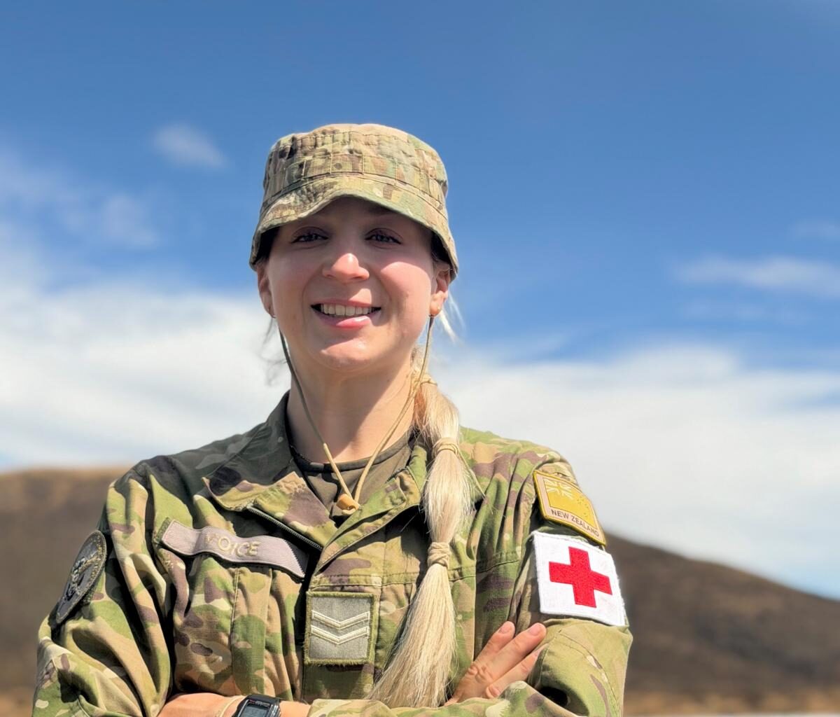 War skills all part of being medic