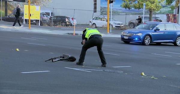 Scooter rider critically injured in crash with vehicle in Auckland