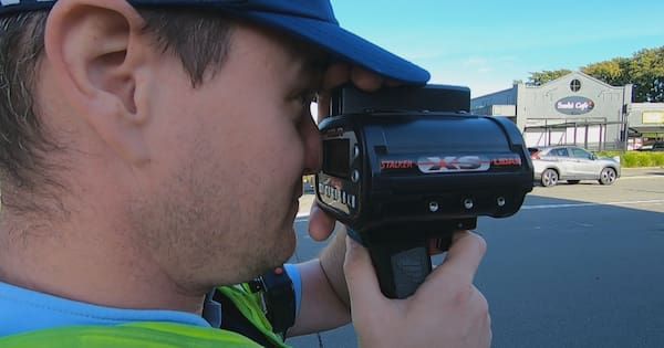 Drivers filmed speeding through roadworks in Christchurch