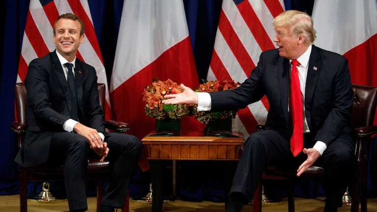 Trump said "Not perfect, but it's France. We don't expect perfect."