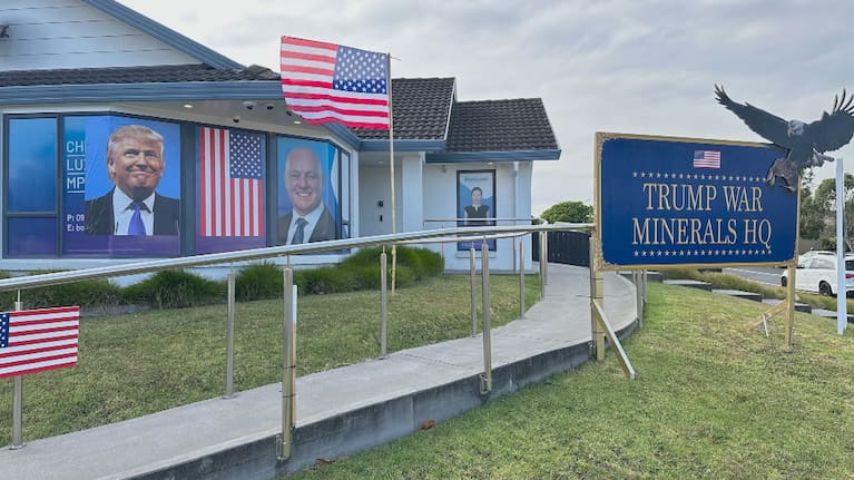 Prime Minister Christopher Luxon's electoral office in east Auckland.