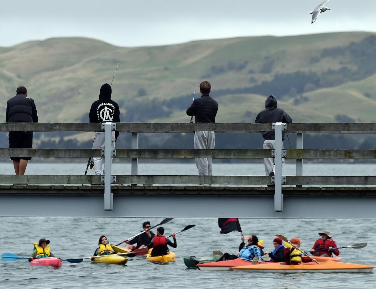 Cruise ship protest catches fishers’ attention