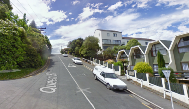 Man with knife arrested in garage of student flat