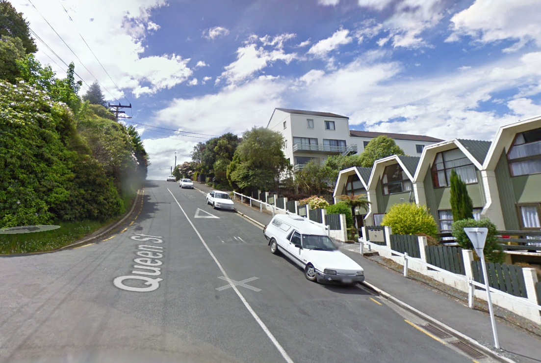 Man with knife arrested in garage of student flat