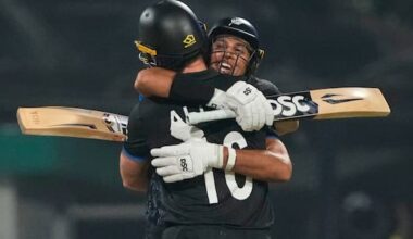 Finn Allen century smashes Black Caps into T20 World Cup finals