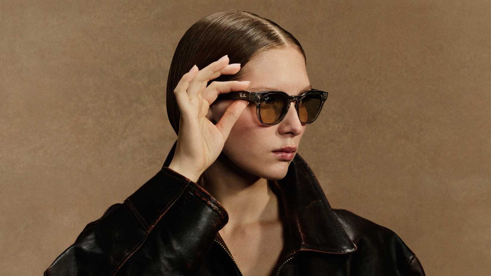 A promotional image of the Ray-Ban Meta Scriber