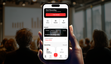 New iOS App Recaid Gives Professionals a Single Tool to Capture, Transcribe, and Summarize Live Sessions