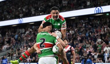 NRL 2026, live blog, round 2, Warriors, Raiders, Rabbitohs, Roosters, Alex Johnston, match highlights, updates, coaches media conferences