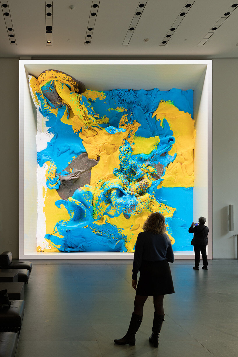 refik anadol translates MoMa's collection into mind-bending AI-based visuals and NFTs