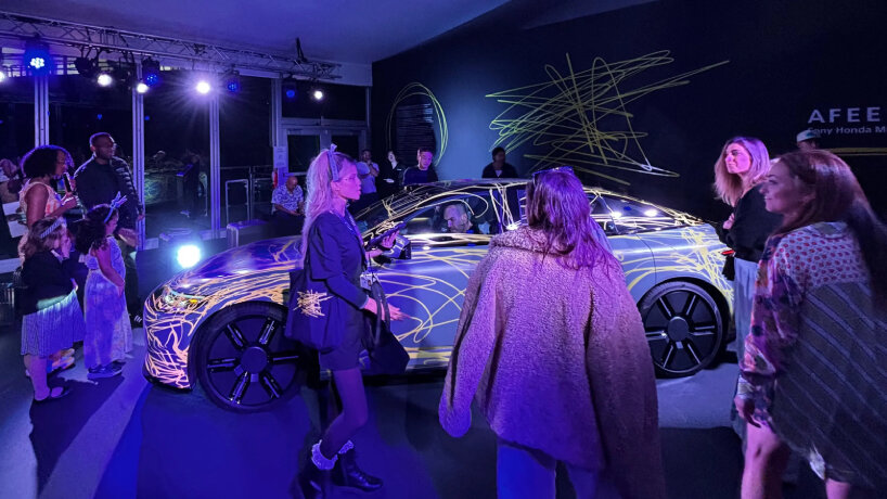 hajime sorayama AFEELA car