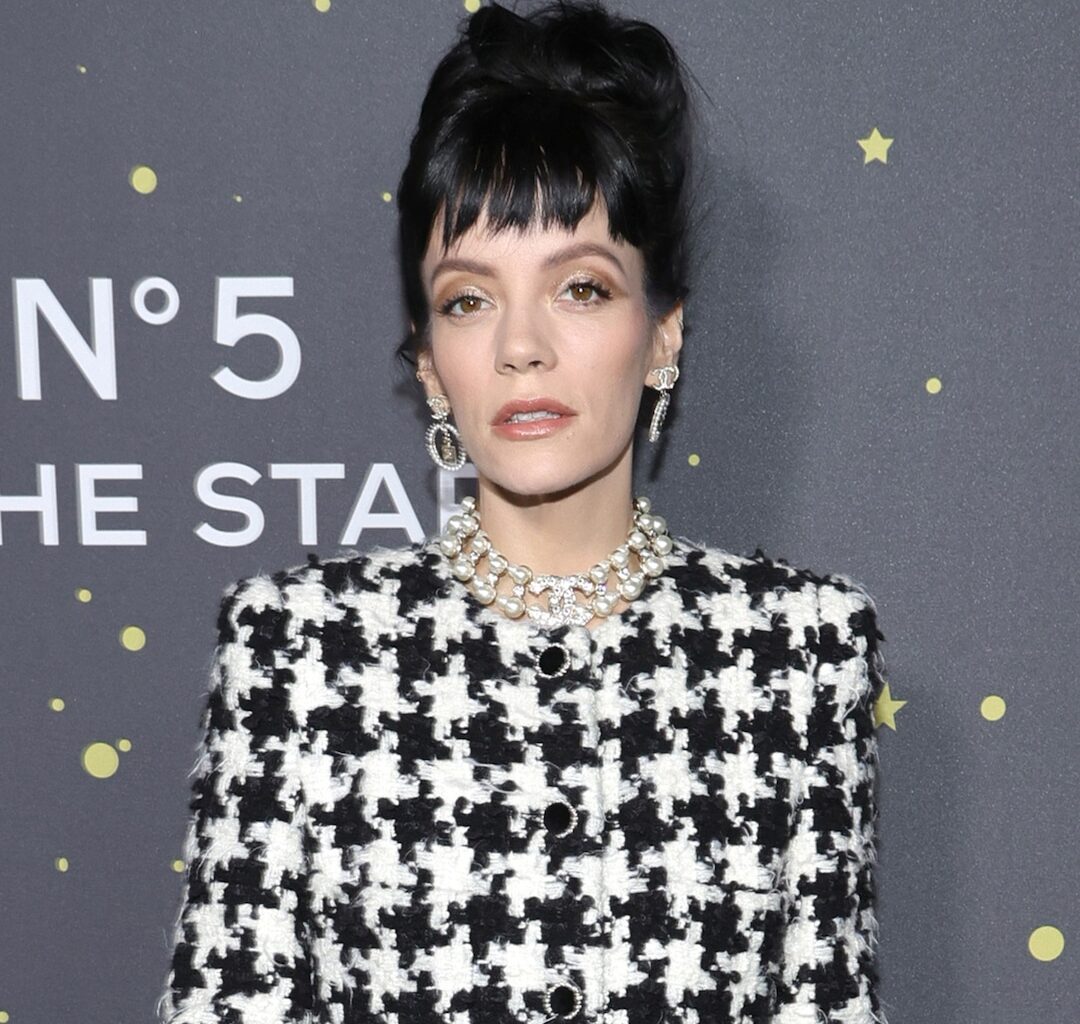 Lily Allen Performs Alleged David Harbour Track in Receipts Dress