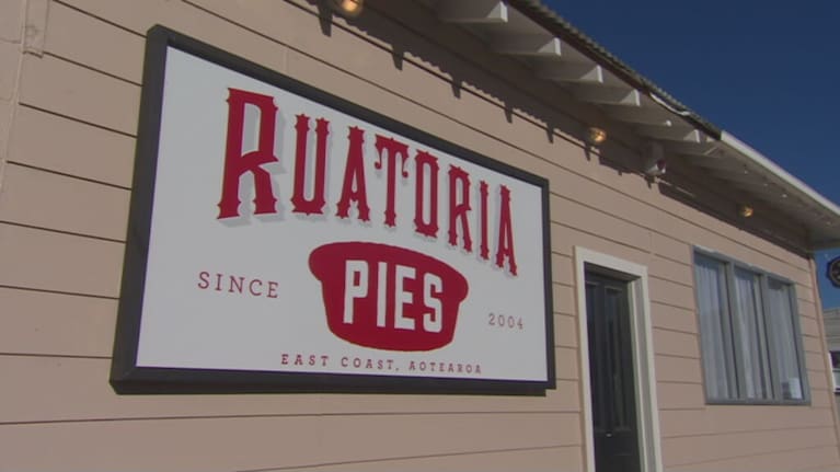 Ruatoria Pies, a local institution.