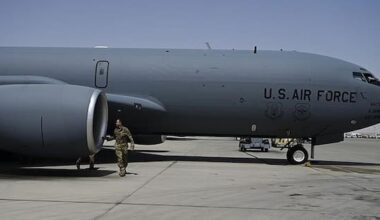 US military says refueling aircraft goes down in Iraq