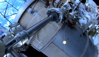 International Space Station spacewalk kicks off to wire up the station’s next power upgrade