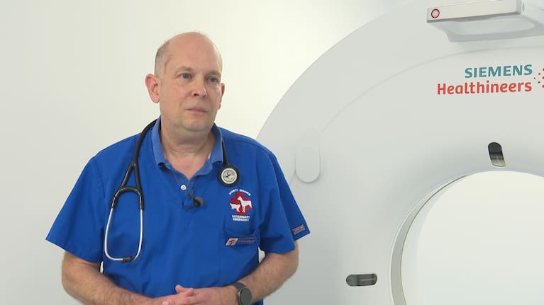 Sean Johnson from North Shore Veterinary Emergency Clinic.