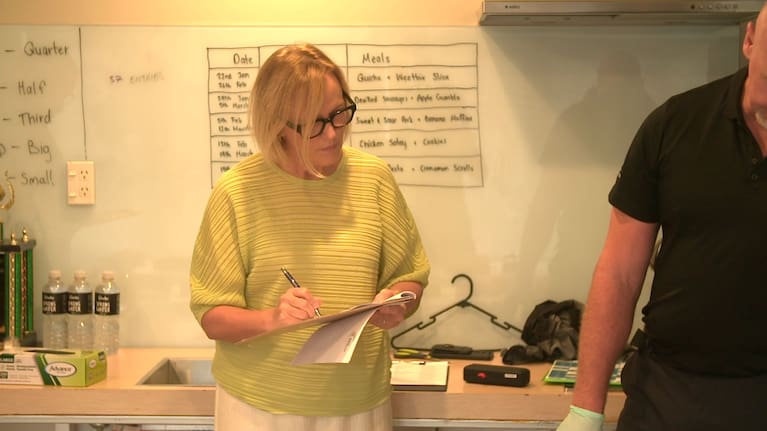 Seven Sharp's Hillary Barry was among the judges panel