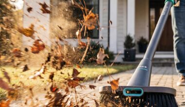 Shark’s BlastBoss amplifies your sweeping with a 190 mph blast of air