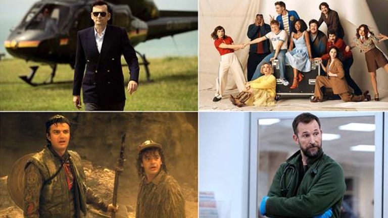 Sky is bringing streamers together. Pics: Disney+, SNL UK/ Charlotte Rutherford/ Sky UK, Warrick Page/ HBO MAX, Netflix