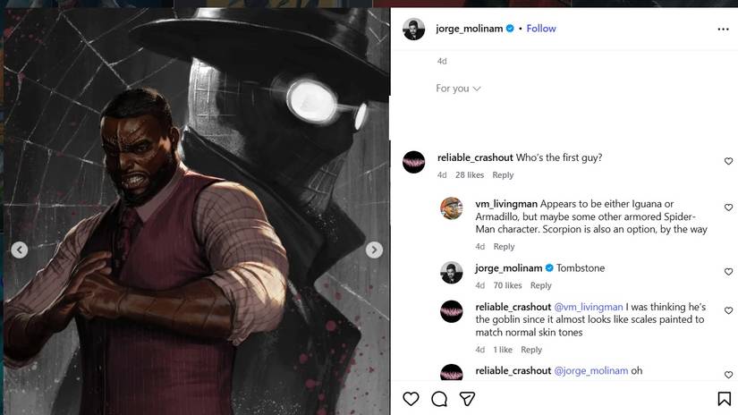 Spider-Man Brand New Day Villain Tombstone confirmed for Spider-Noir TV Show