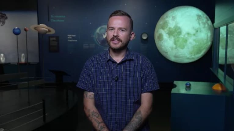 Stardome astronomer Josh Aoraki. 