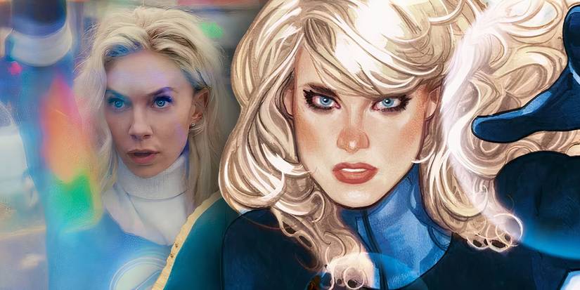 Sue Storm First Steps with Comic Invisible Woman