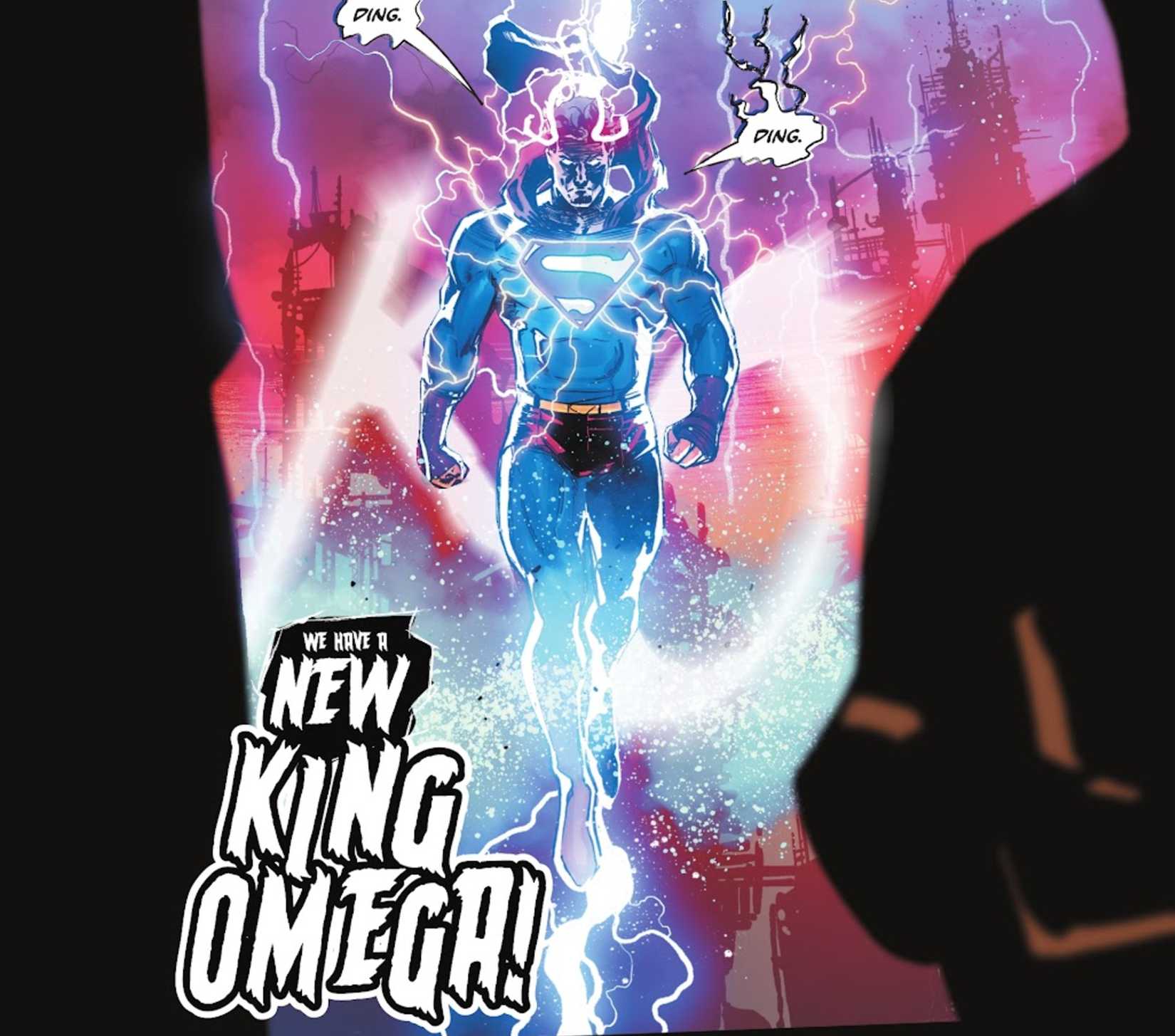 superman becomes the new king omega to defeat darkseid