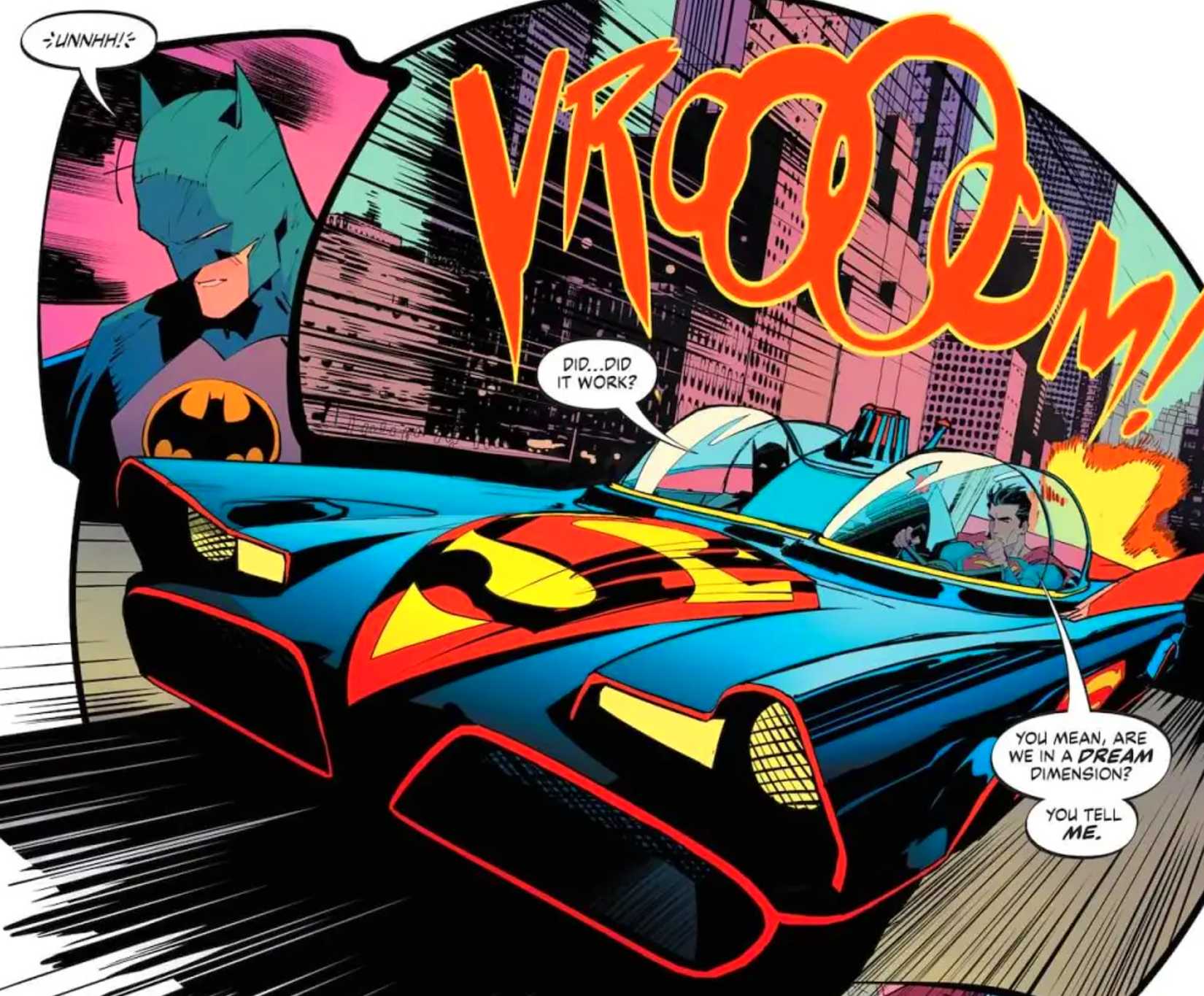 superman's version of the batmobile