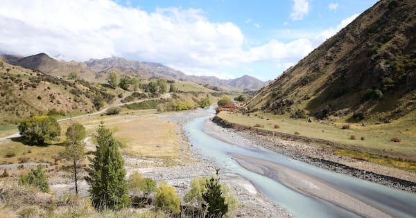100-million-year-old rocks cloud Marlborough river