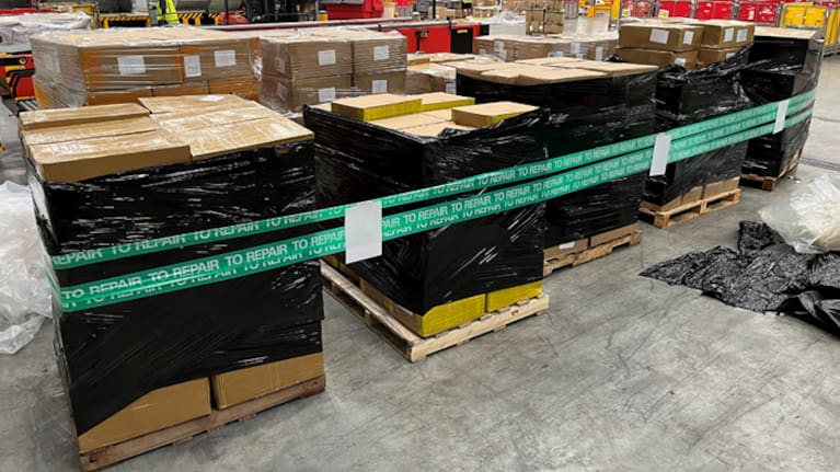 Cigarette shipments intercepted by Customs. (Source: NZ Customs)