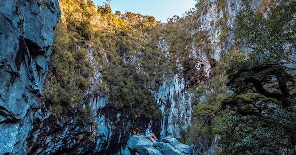 Closure of 'spectacular' sinkhole track stuns climber