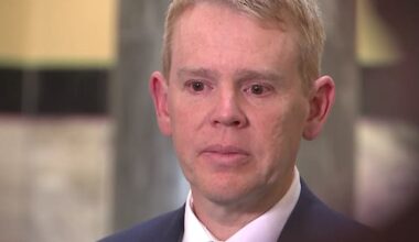 Labour's Hipkins chokes up as he speaks to ex-wife's claims