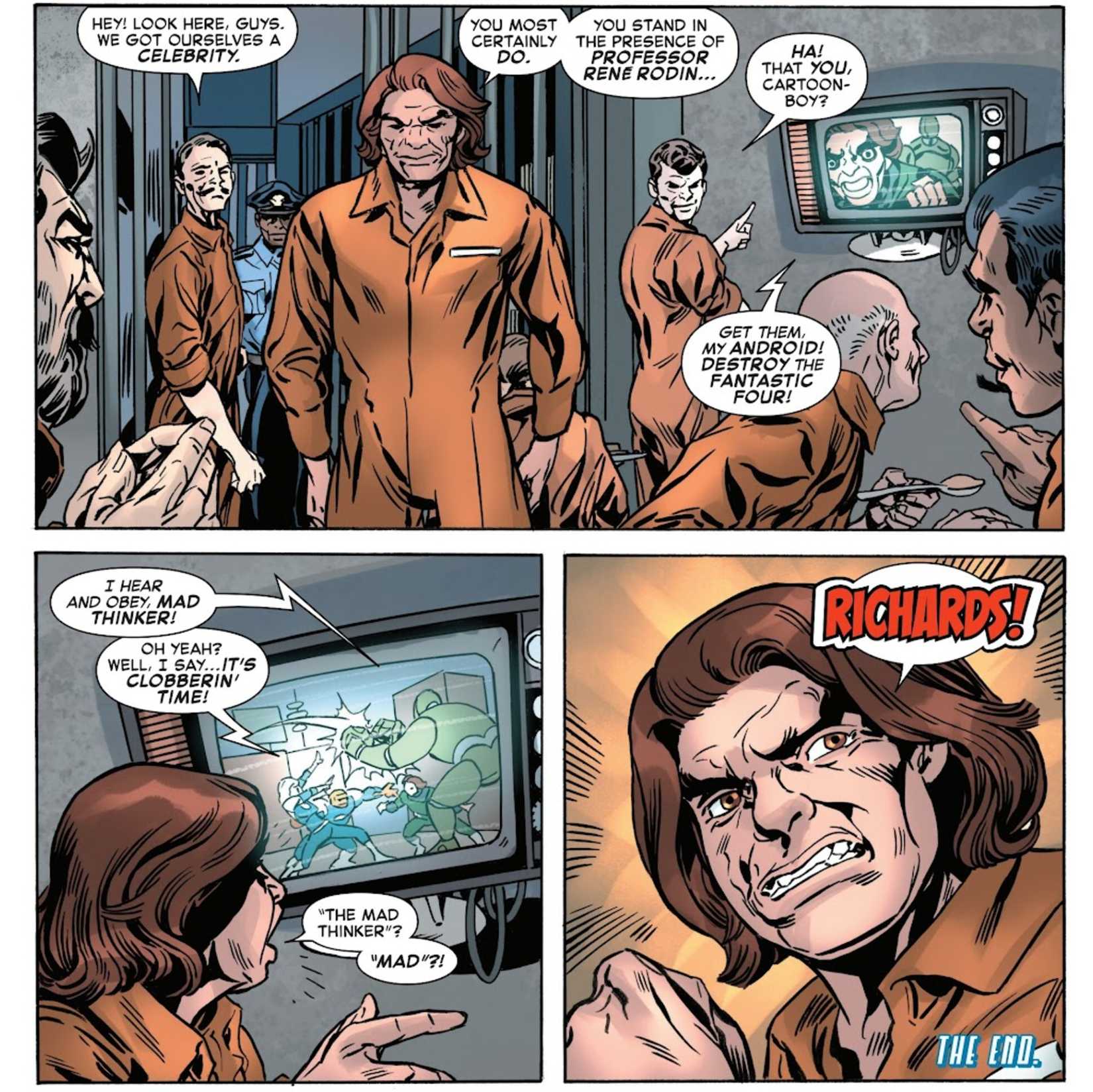 the mad thinker in fantastic four first foes