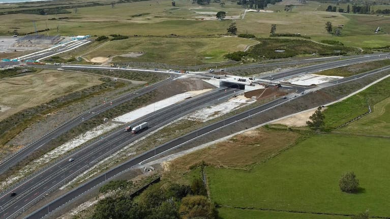 The Pāpāmoa East Interchange will open next week.