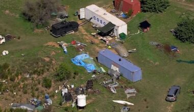 Aerial images show remote site where Dezi Freeman was shot dead