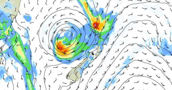 Subtropical low to bring heavy rain, strong winds and high seas
