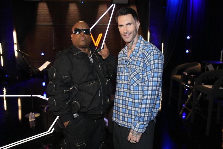 Original "Voice" coach CeeLo Green returns as a mega mentor for Teams Adam and Legend