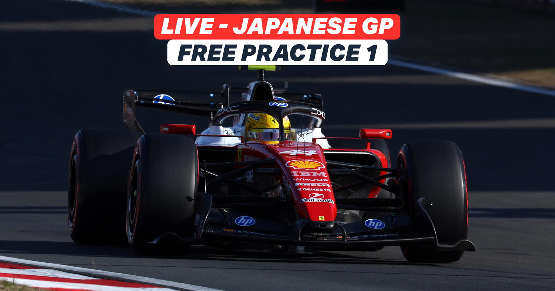 LIVE: Reaction as Mercedes send early Japanese GP statement in FP1