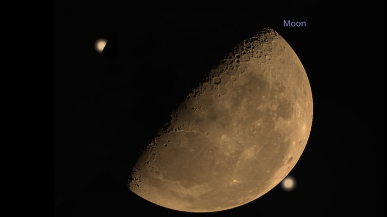 To see it, you’ll need a clear, unobstructed view of the horizon, as the Moon will be low in the sky. 