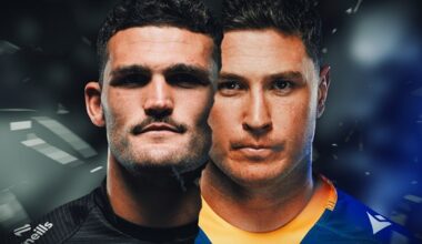 NRL 2026, Nathan Cleary, Mitchell Moses, Panthers, Eels, halfbacks, rivalry