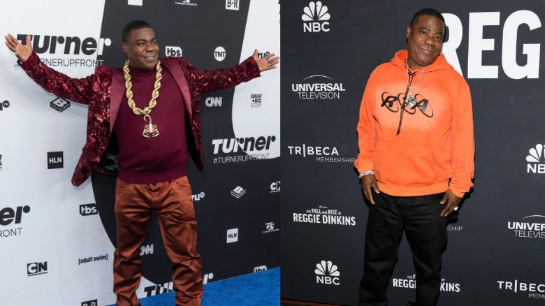 Tracy Morgan before and after weight loss helped with GLP-1 drugs