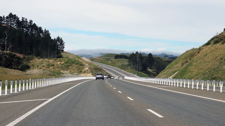 Transmission Gully motorway near Wellington.