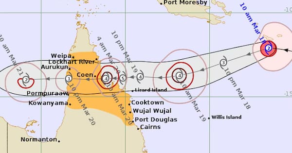 Monster cyclone set to hit northern Australia