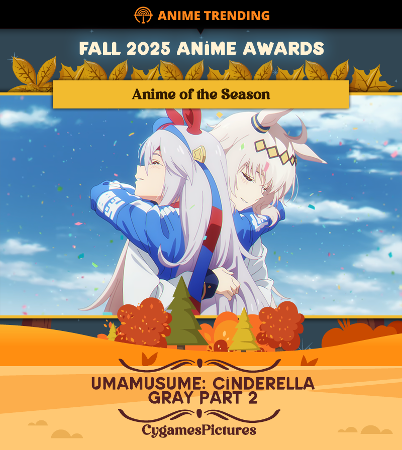 umamusume cinderella gray cour 2 fall 2025 anime of the season visual