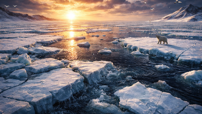 Arctic sea ice heading for one of lowest winter peaks on record: Report