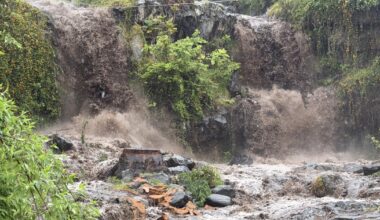 Heavy rain and strong winds forecast through the weekend