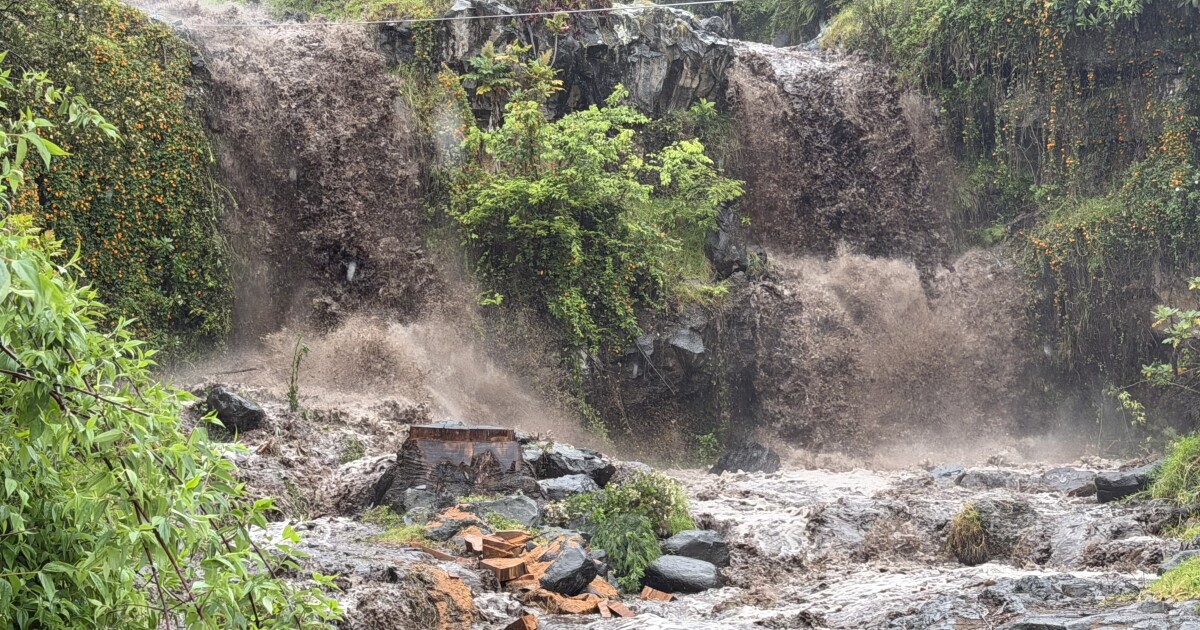 Heavy rain and strong winds forecast through the weekend